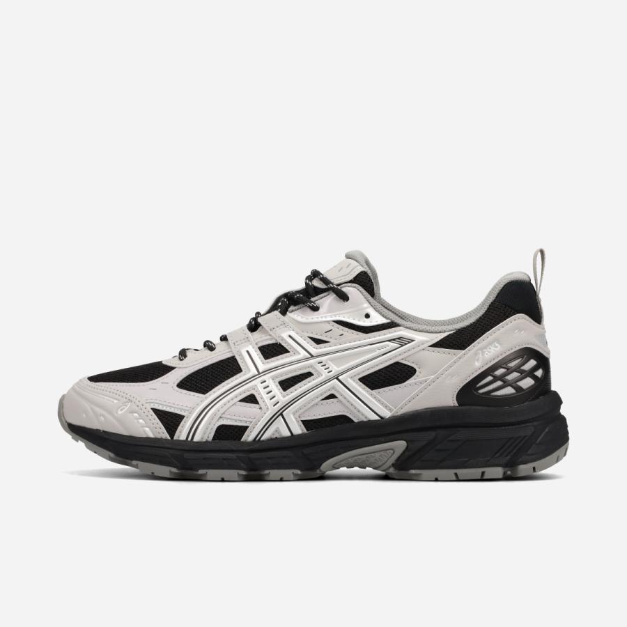 ASICS SPORTSTYLE GEL-NUNOBIKI アシックス スポーツスタイル ゲル ヌノビキ メンズ レディース BLACK/CEMENT GREY グレー 1203A536-004の画像