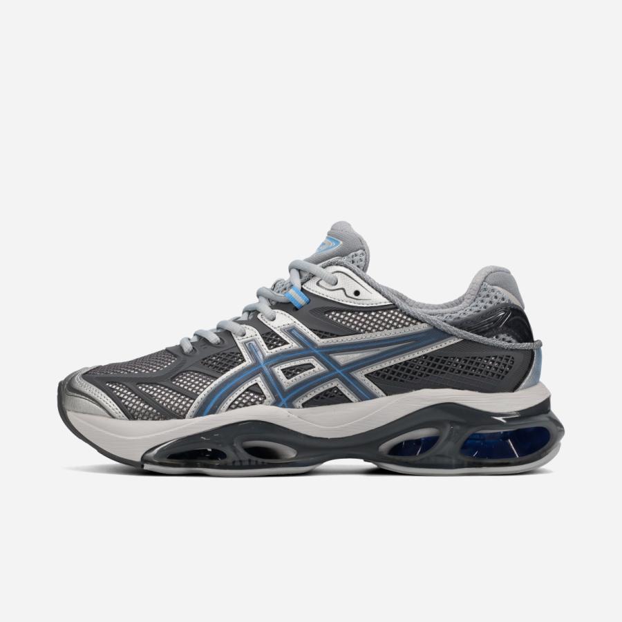 ASICS SPORTSTYLE GEL-KINETIC 2.0 アシックス スポーツスタイル ゲル キネティック 2.0 メンズ PURE SILVER/BLUE COAST グレー 1203A678-022の画像