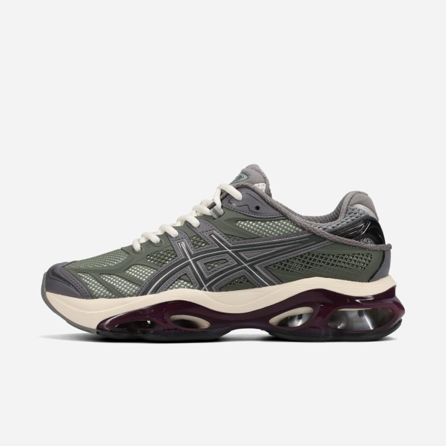 ASICS SPORTSTYLE GEL-KINETIC 2.0 アシックス スポーツスタイル ゲル キネティック 2.0 メンズ LICHEN GREEN/BENIIMO PURPLE グリーン 1203A678-300の画像