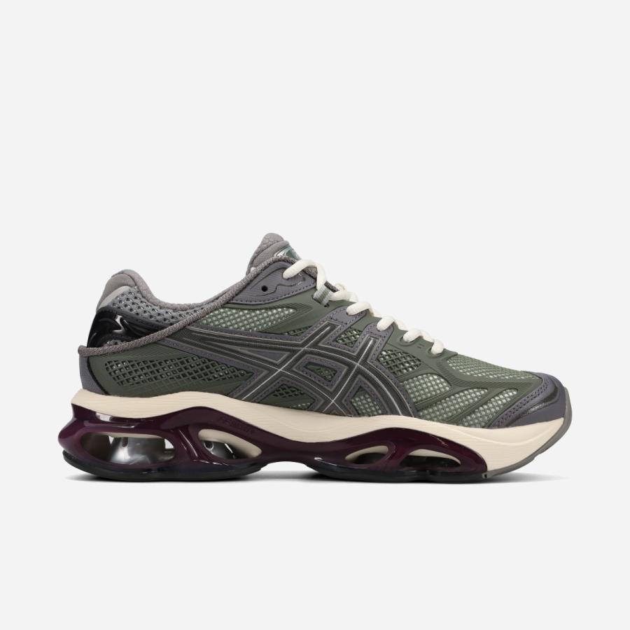 ASICS SPORTSTYLE GEL-KINETIC 2.0 アシックス スポーツスタイル ゲル キネティック 2.0 メンズ LICHEN GREEN/BENIIMO PURPLE グリーン 1203A678-300の画像