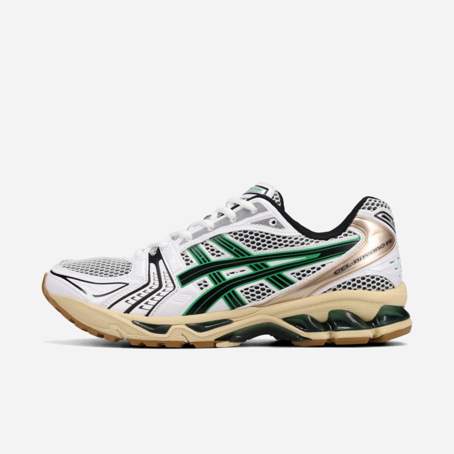 ASICS SPORTSTYLE GEL-KAYANO 14 アシックス スポーツスタイル ゲル カヤノ 14 メンズ レディース WHITE/HINOKI BEIGE ホワイト 1203A740-103の画像