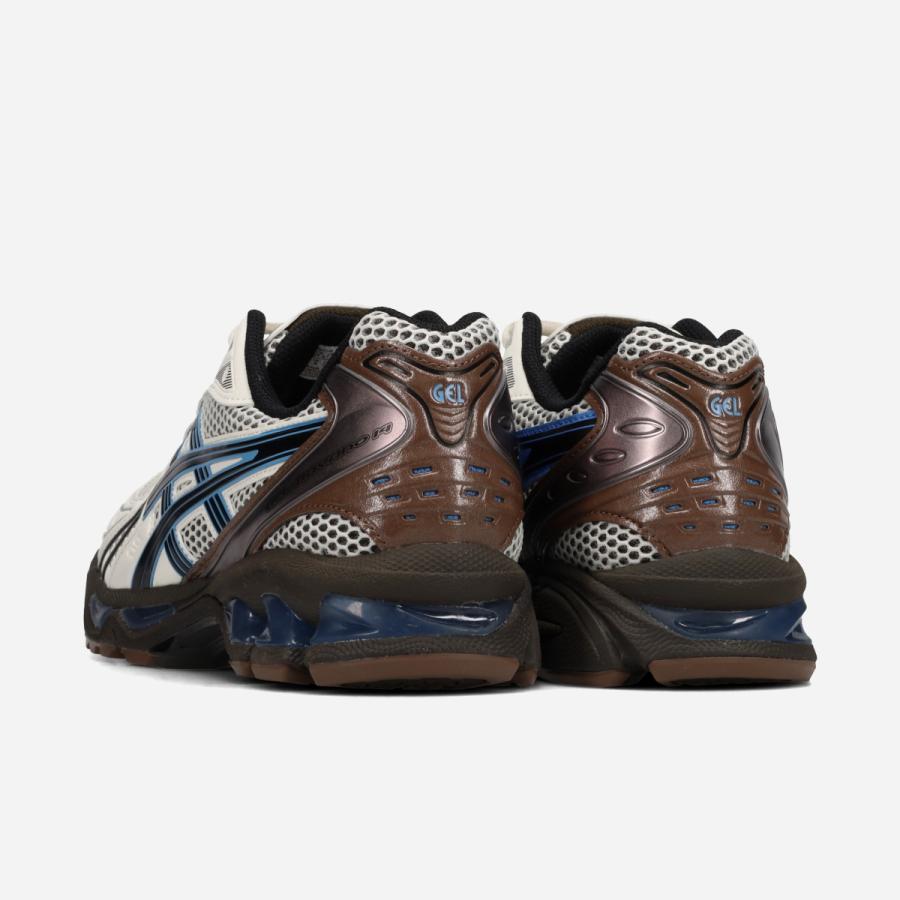 ASICS SPORTSTYLE GEL-KAYANO 14 アシックス スポーツスタイル ゲル カヤノ 14 メンズ レディース CREAM/BLUE COAST ベージュ 1203A740-104の画像