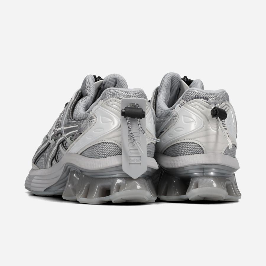ASICS SPORTSTYLE GEL-KINETIC FLUENT Y アシックス スポーツスタイル ゲル キネティック フルエント Y PIEDMONT GREY/PURE SILVER グレー 1203A837-020の画像