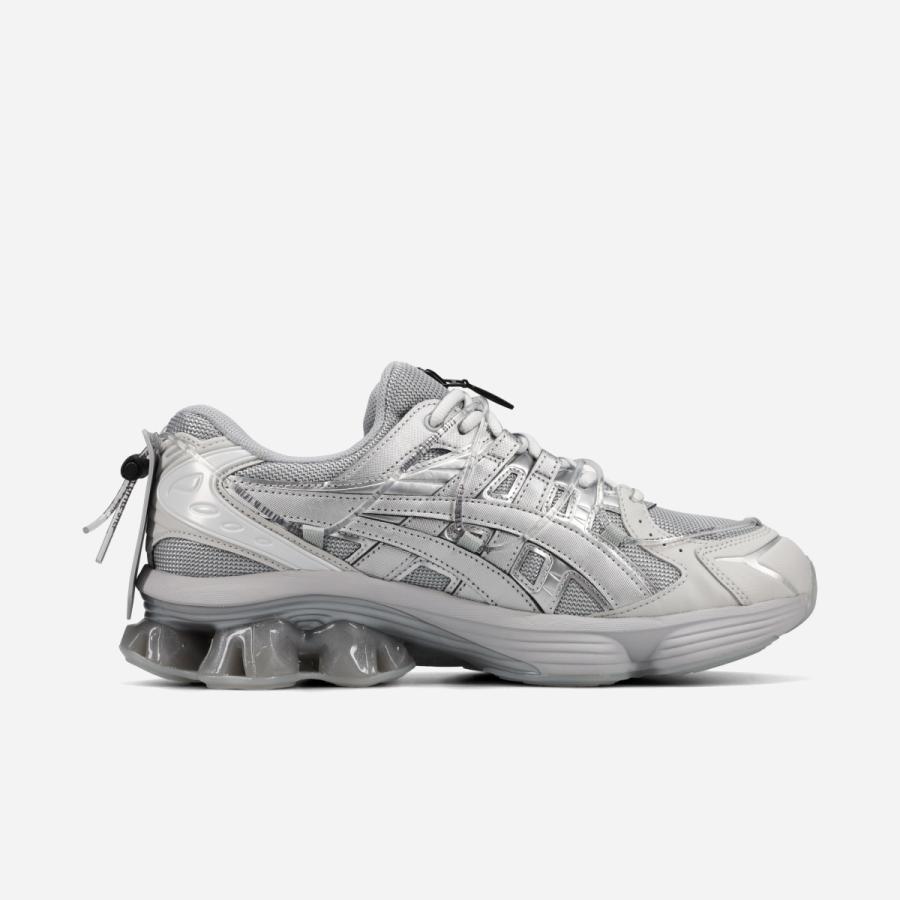 ASICS SPORTSTYLE GEL-KINETIC FLUENT Y アシックス スポーツスタイル ゲル キネティック フルエント Y PIEDMONT GREY/PURE SILVER グレー 1203A837-020の画像