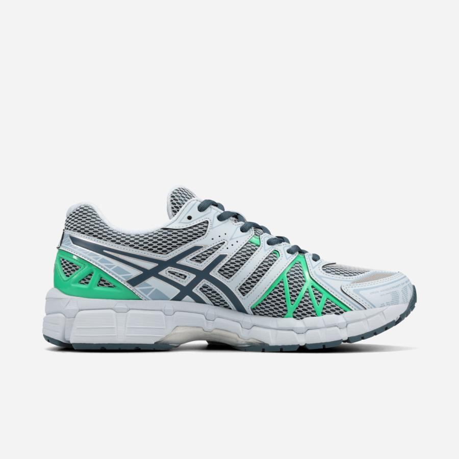 【10%OFF】 ASICS SPORTSTYLE GEL-KAYANO 20 アシックス スポーツスタイル ゲル カヤノ 20 STORM CLOUD/CILANTRO ホワイト 1203A884-400の画像