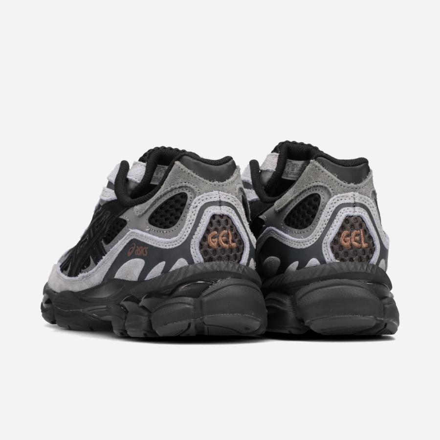 【5月28日(木)発売】 ASICS SPORTSTYLE GEL-NYC アシックス スポーツスタイル ゲル NYC メンズ BLACK/CEMENT GREY ブラック 1203A897-001の画像
