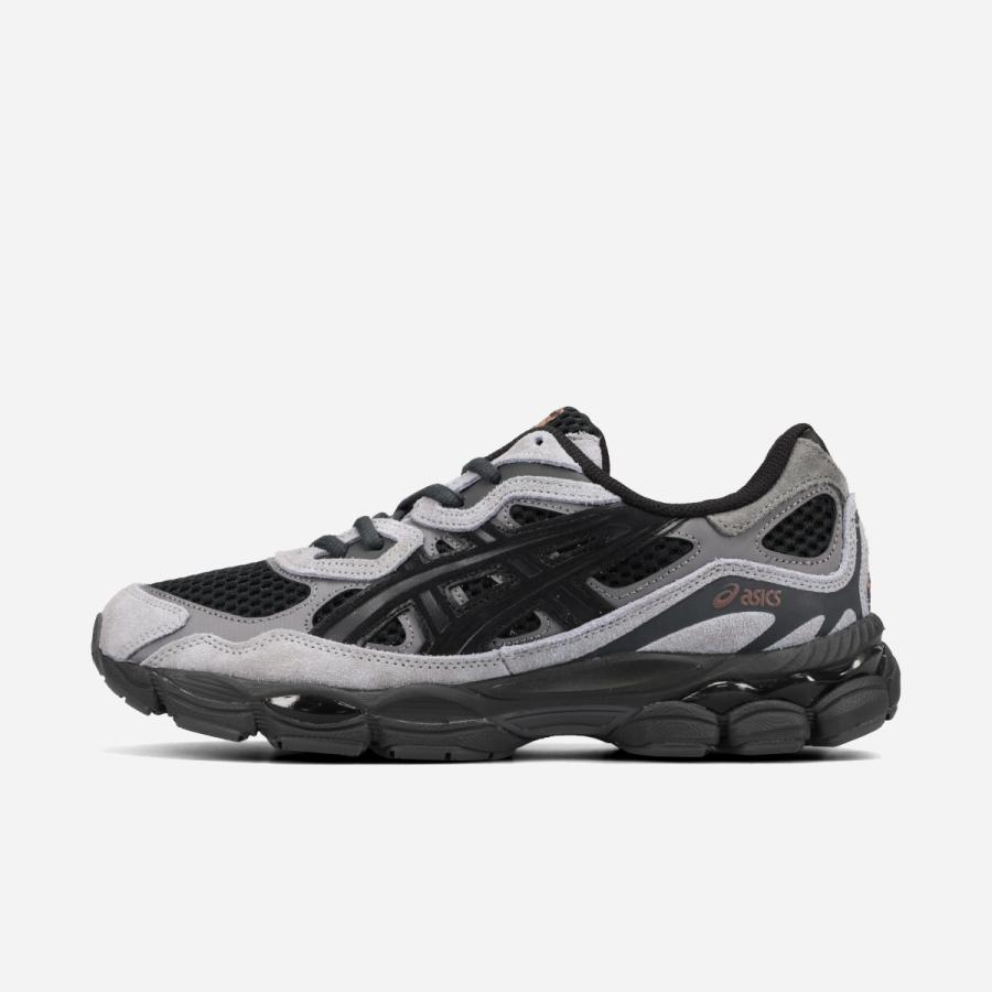 【5月28日(木)発売】 ASICS SPORTSTYLE GEL-NYC アシックス スポーツスタイル ゲル NYC メンズ BLACK/CEMENT GREY ブラック 1203A897-001の画像