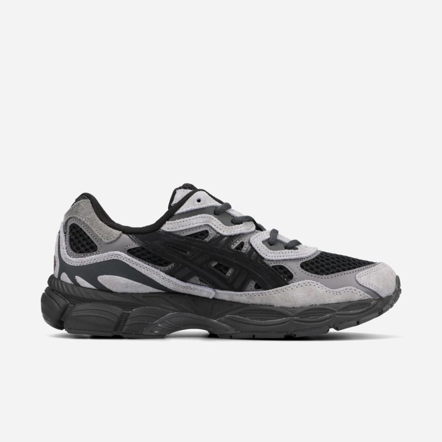【5月28日(木)発売】 ASICS SPORTSTYLE GEL-NYC アシックス スポーツスタイル ゲル NYC メンズ BLACK/CEMENT GREY ブラック 1203A897-001の画像