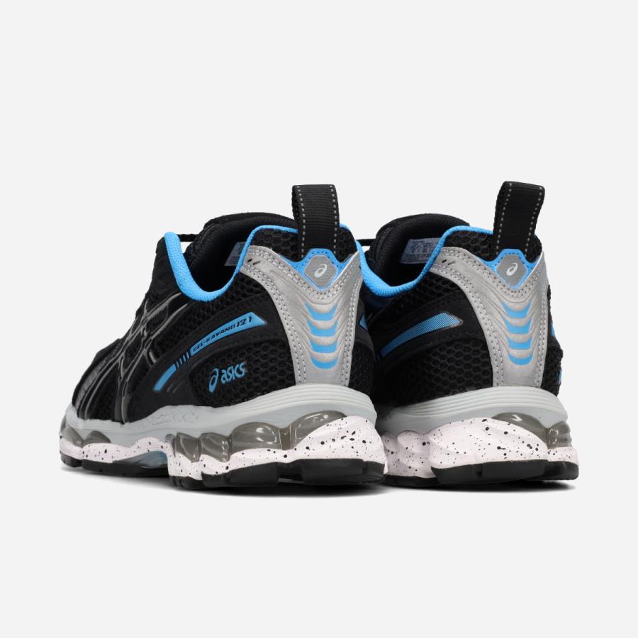 ASICS SPORTSTYLE GEL-KAYANO 12.1 × LIBERAIDERS アシックス スポーツスタイル ゲル カヤノ 12.1 メンズ レディース BLACK/PURE SILVER シルバー 1203A985-002の画像