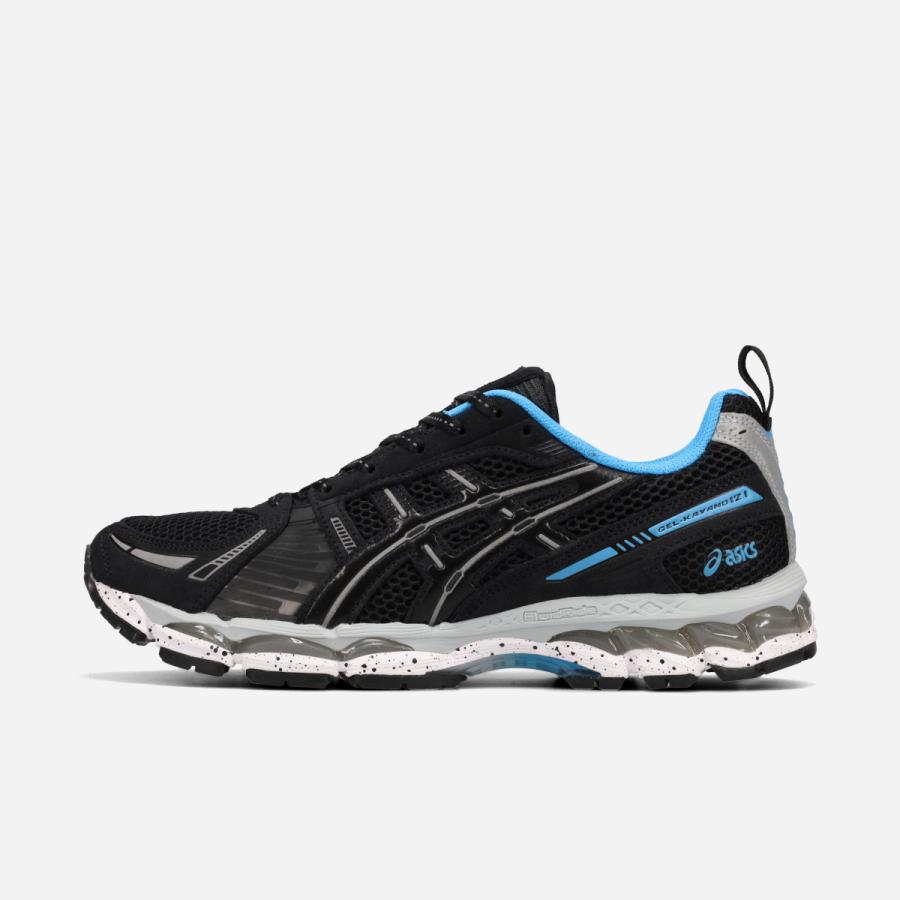 ASICS SPORTSTYLE GEL-KAYANO 12.1 × LIBERAIDERS アシックス スポーツスタイル ゲル カヤノ 12.1 メンズ レディース BLACK/PURE SILVER シルバー 1203A985-002の画像