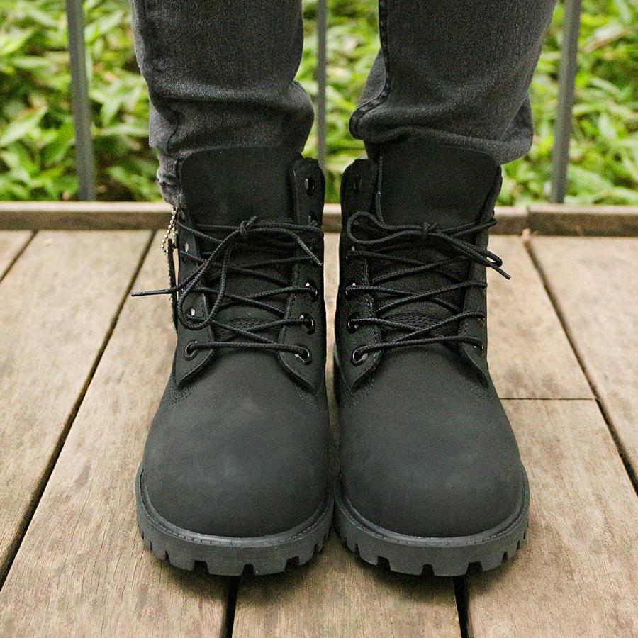 ティンバーランド 6インチ プレミアム ブーツ TIMBERLAND 6inch PREMIUM BOOT BLACK 黒 ブラック レディース｜lowtex｜14