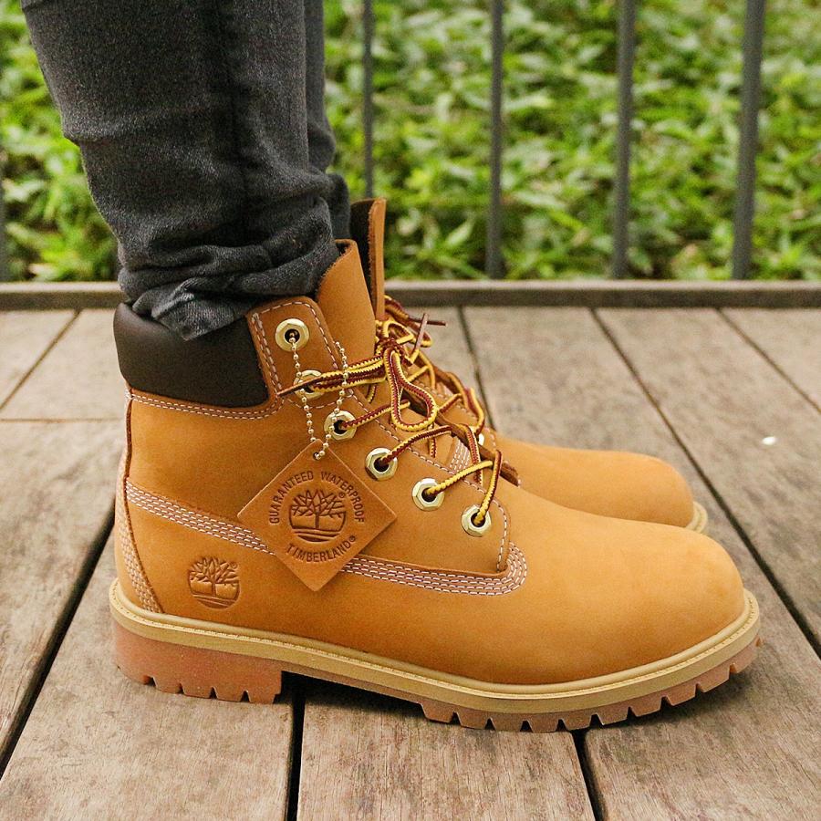 ティンバーランド 6インチ プレミアム ブーツ TIMBERLAND 6inch PREMIUM BOOT JUNIOR'S WEHAT No.12909 レディース｜lowtex｜12