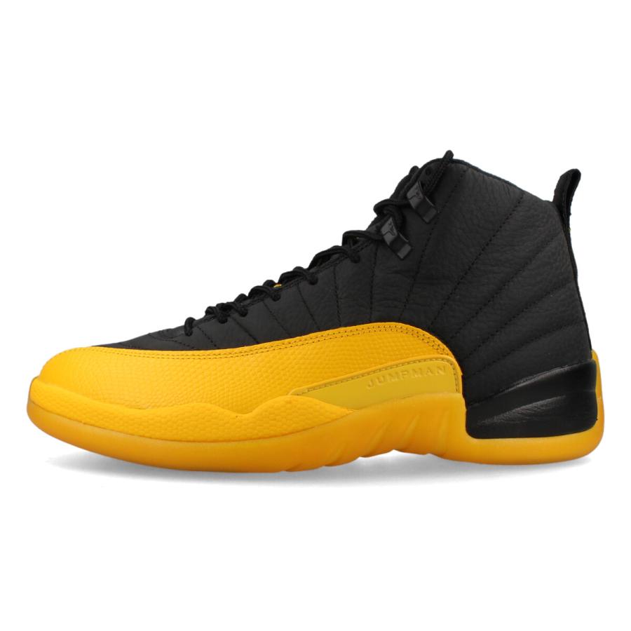 【11%OFF】  NIKE AIR JORDAN 12 RETRO ナイキ エア ジョーダン 12 レトロ メンズ BLACK/BLACK/UNIVERSITY GOLD ブラック 130690-070の画像