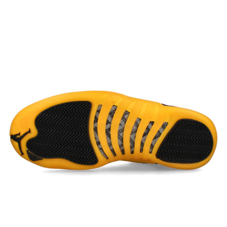 【11%OFF】  NIKE AIR JORDAN 12 RETRO ナイキ エア ジョーダン 12 レトロ メンズ BLACK/BLACK/UNIVERSITY GOLD ブラック 130690-070の画像
