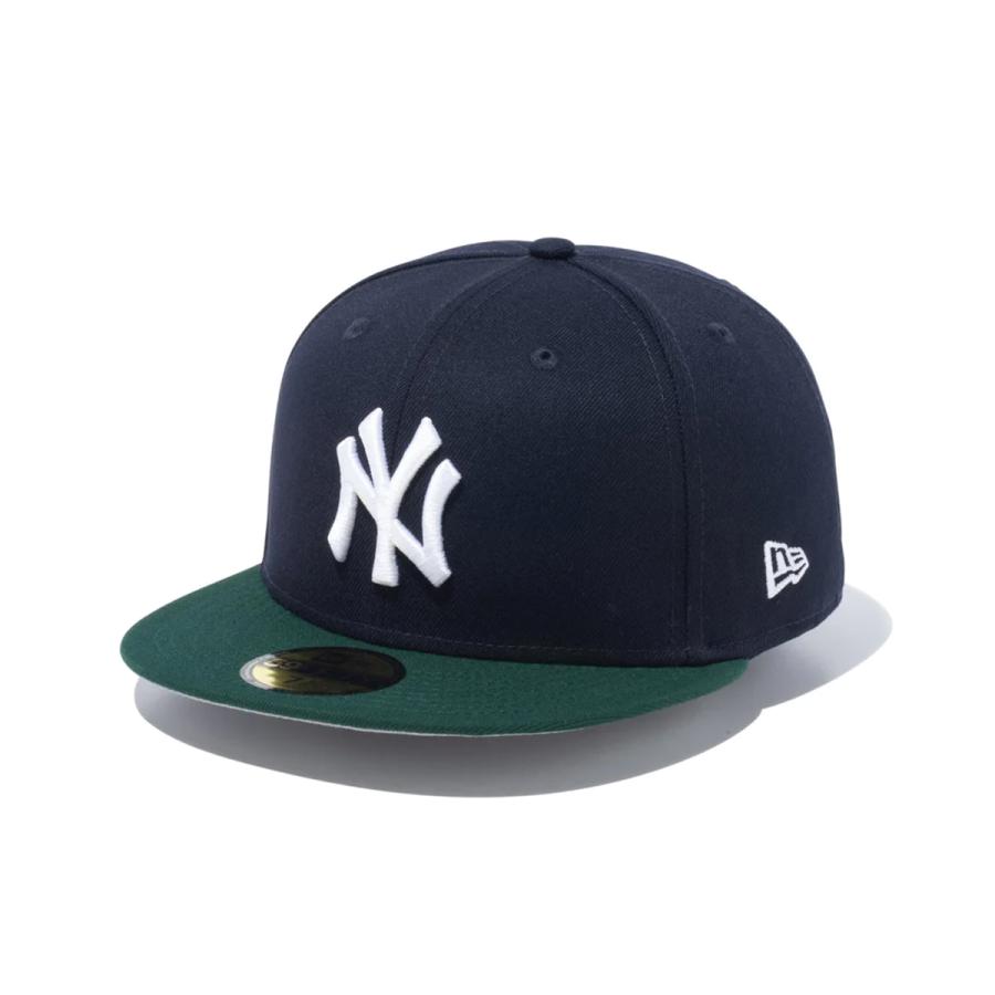 NEW ERA 59FIFTY NEW YORK YANKEES Powered by GORO NAKATSUGAWA（min-nano） ニューエラ ヤンキース 中津川吾郎 ミンナノ NAVY/DARK GREEN ネイビー 14124656｜lowtex｜02