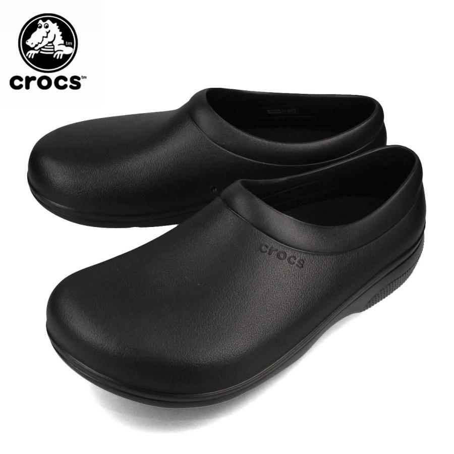 CROCS ON THE CLOCK WORK SLIPON クロックス オン ザ クロック ワーク スリップオン サンダル シューズ メンズ