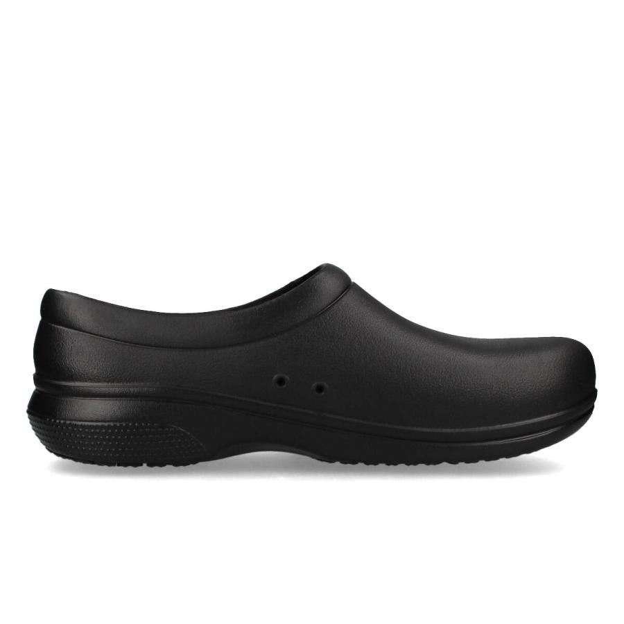 CROCS ON THE CLOCK WORK SLIPON クロックス オン ザ クロック ワーク スリップオン サンダル シューズ メンズ レディース BLACK 205073｜lowtex｜05