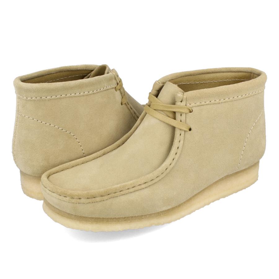 CLARKS WALLABEE BOOT クラークス ワラビー ブーツ MAPLE SUEDE 26155516｜lowtex