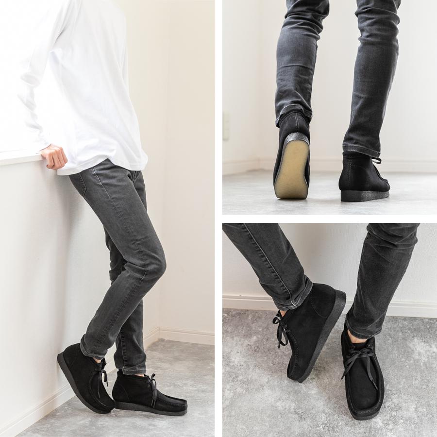 Clarks CLARKS WALLABEE BOOT クラークス ワラビー ブーツ BLACK Clarks CLARKS WALLABEE BOOT クラークス ワラビー ブーツ BLACK