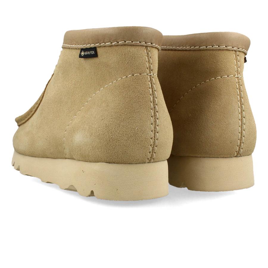 CLARKS WALLABEE BOOT GTX クラークス ワラビーブーツ ゴアテックス メンズ MAPLE ベージュ 26168545｜lowtex｜03