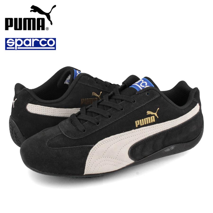 PUMA SPEED CAT OG + SPARCO プーマ スピード キャット オージー + スパルコ BLACK/WHITE 307171