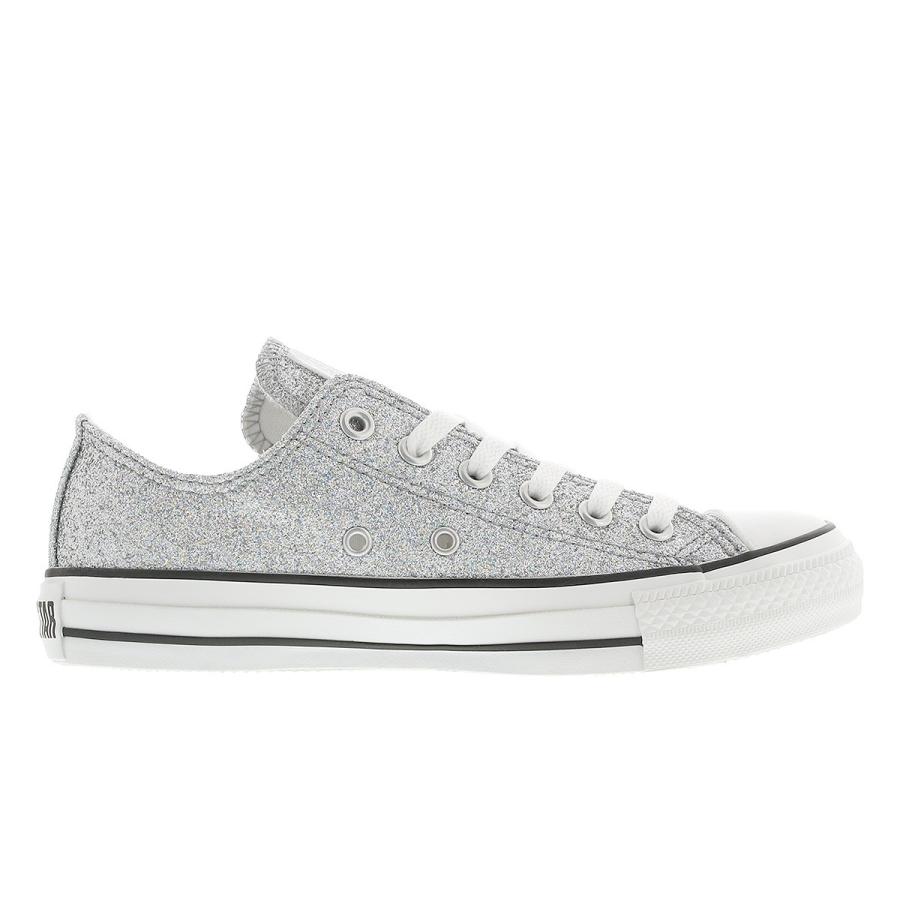 CONVERSE ALL STAR GLITTER OX コンバース オールスター グリッター OX SILVER 31302640
