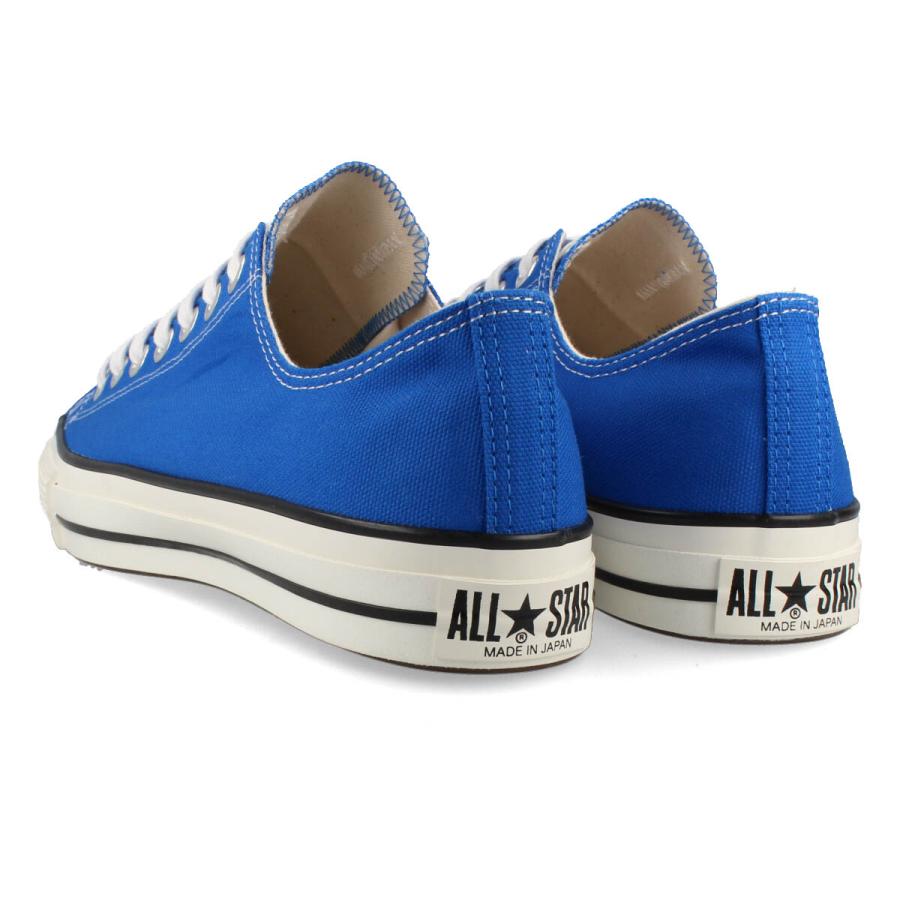 CONVERSE CANVAS ALL STAR J OX コンバース キャンバス オールスター J OX メンズ レディース ローカット 日本製 BLUE ブルー 31308350｜lowtex｜03