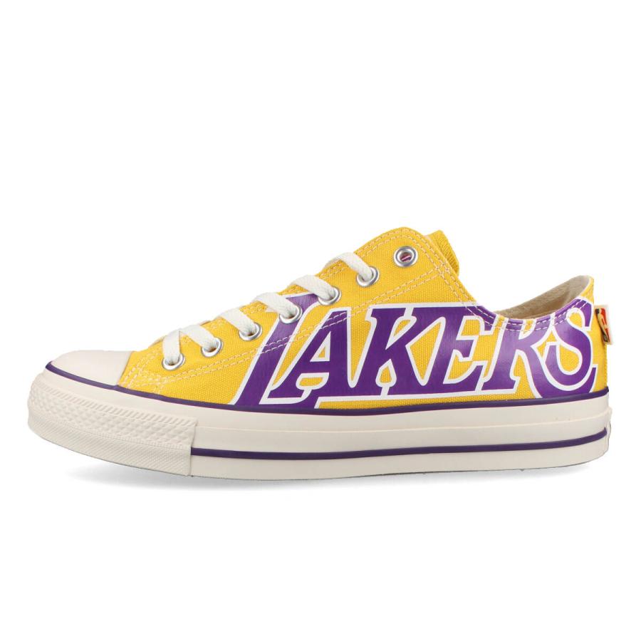 CONVERSE ALL STAR (R) NBA OX コンバース オールスター (R) NBA OX メンズ レディース LOS ANGELES LAKERS レイカーズ イエロー 31309391｜lowtex｜04