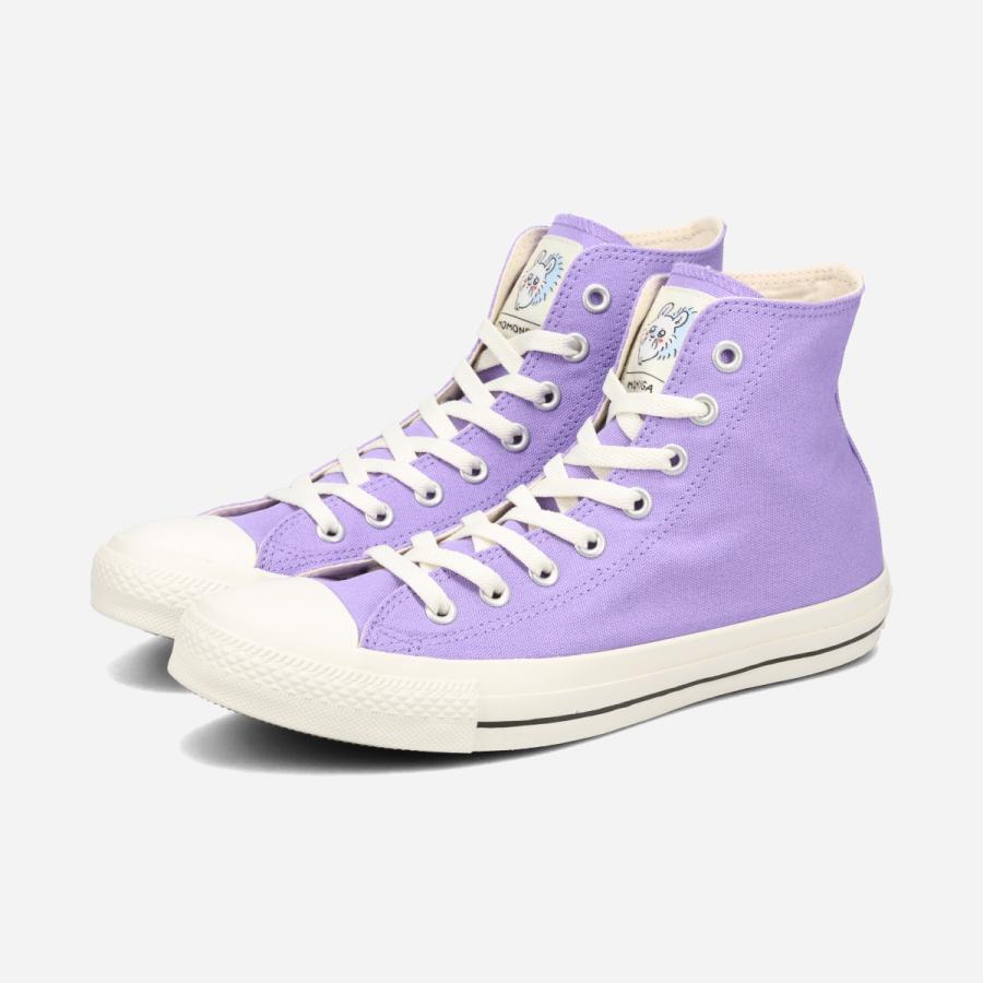 ★人気★ ハシヅメユウヤ　eyewatar キャンバス　パープル CANVAS ALL STAR CONVERSE CL HI / CHIIKAWA コンバース