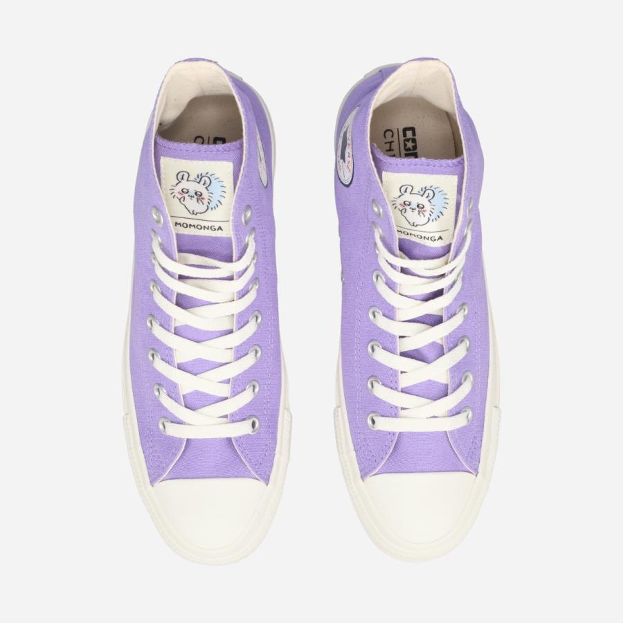 CONVERSE All STAR HI×ちいかわ モモンガ パープル Amazon.co.jp: オールスター CL HI ／ ちいかわ モモンガ