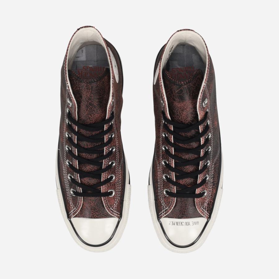 CONVERSE ALL STAR AGED 87 UD HI / STRANGER THINGS 5 コンバース オールスター エイジド 87 / ストレンジャー・シングス 5 BLACK/RED ブラック 31317080 | LEA ALL STAR | 01