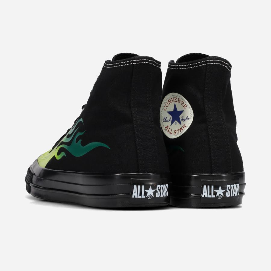 【3月10日(火)発売】 CONVERSE ALL STAR AGED IGNT HI コンバース オールスター エイジド IGNT HI メンズ BLACK/GREEN FLAME ブラック 31317131 | CANVAS ALL STAR | 02