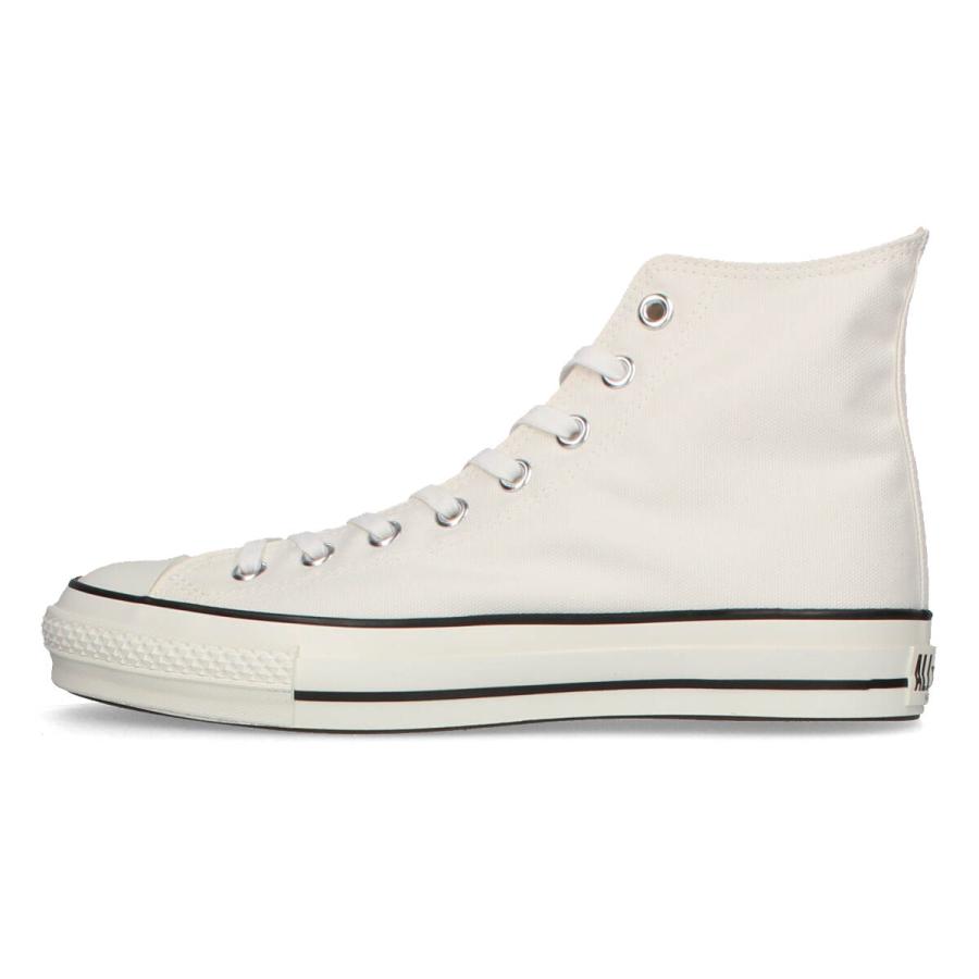 スニーカー メンズ レディース コンバース オールスター J HI ハイカット ホワイト 白 日本製 CONVERSE CANVAS ALL STAR J HI WHITE MADE IN JAPAN 32067960｜lowtex｜04