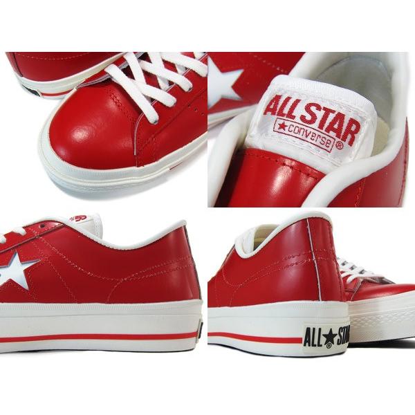 CONVERSE ONE STAR J 【MADE IN JAPAN】 コンバース ワンスター J RED｜lowtex｜05