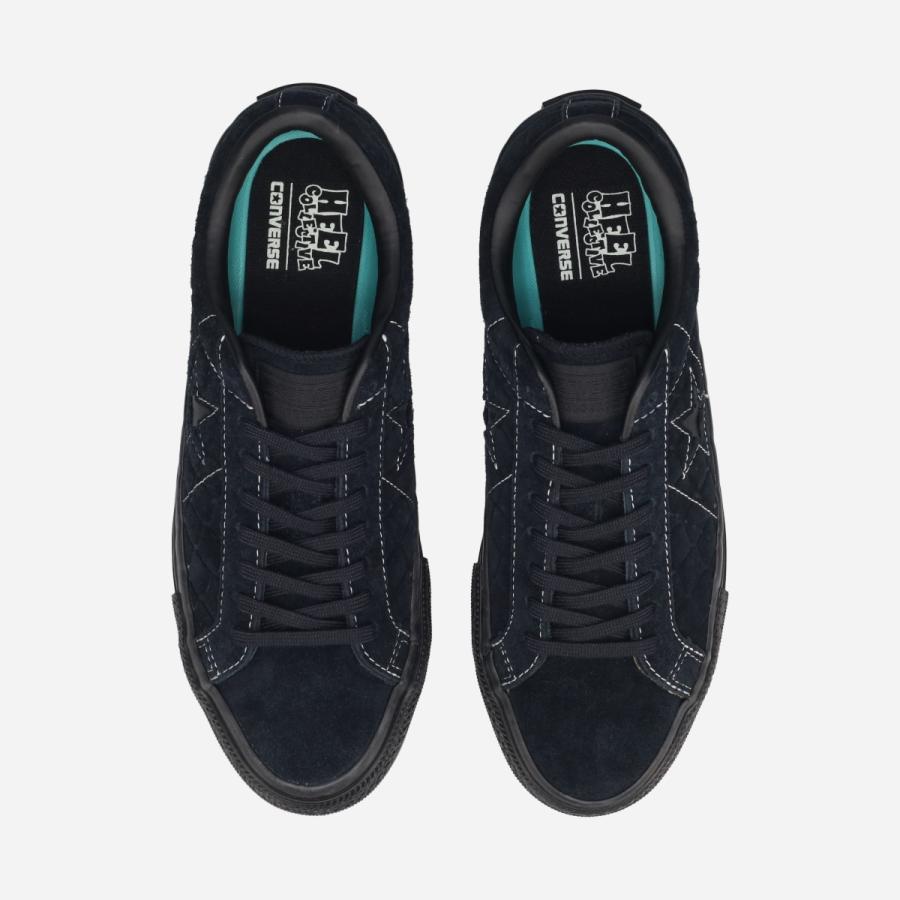 CONVERSE ONE STAR SK / HEEL COLLECTIVE コンバース ワンスター SK / ヒールコレクティブ メンズ レディース BLACKMONO ブラック 33702620の画像