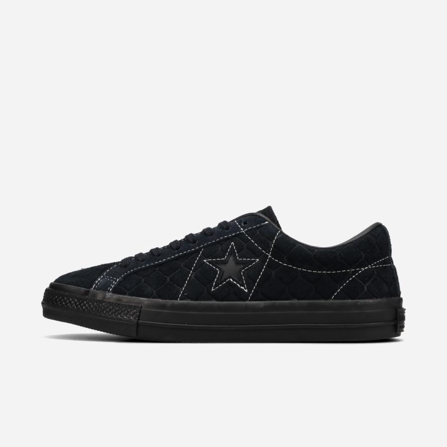 CONVERSE ONE STAR SK / HEEL COLLECTIVE コンバース ワンスター SK / ヒールコレクティブ メンズ レディース BLACKMONO ブラック 33702620の画像