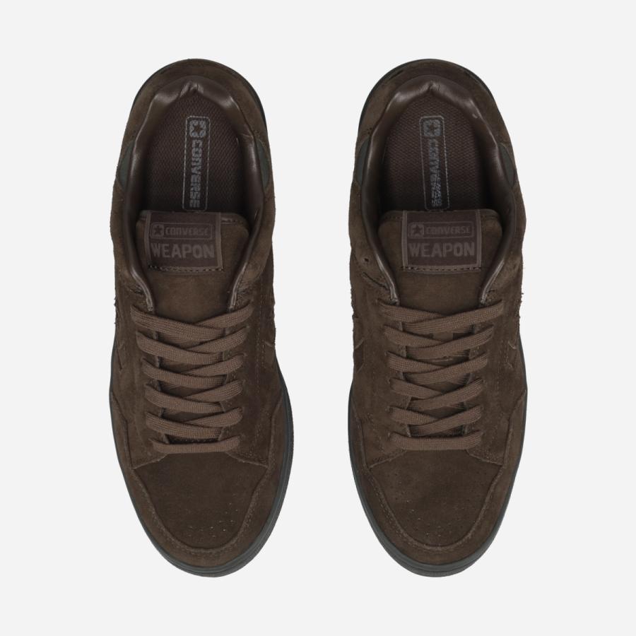 CONVERSE WEAPON SUEDE OX コンバース ウエポン スエード OX メンズ レディース DARK BROWN ブラウン 33702890 | CONVERSE | 01
