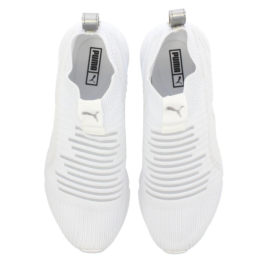 puma muse slip on white