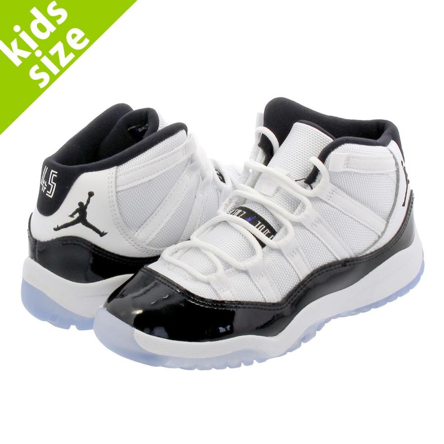 キッズサイズ 16 22cm Nike Air Jordan 11 Retro Bp Concord ナイキ エア ジョーダン 11 レトロ Bp White Concord Black 100 Lowtex 通販 Paypayモール