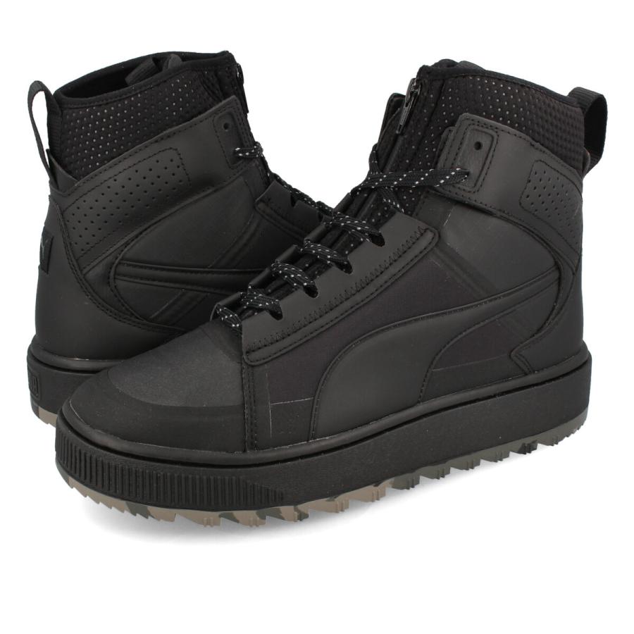 PUMA SUEDE MID WTR AD4PT BLACK DARK SHADOW 381182 01 LOWTEX 