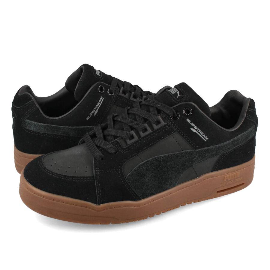 PUMA SLIPSTREAM GUM プーマ スリップストリーム ガム メンズ スニーカー ローカット BLACK/GUM ブラック ガム 黒  387341-02 :387341-02:LOWTEX - 通販 - Yahoo!ショッピング