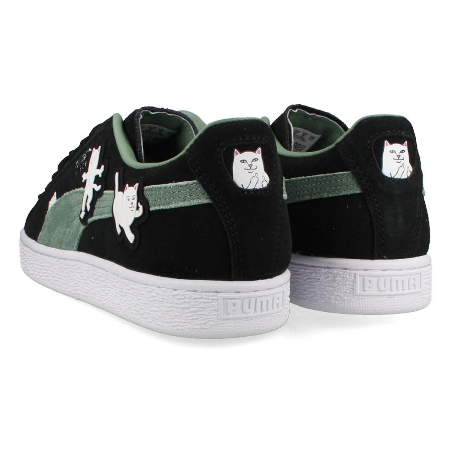 PUMA SUEDE RIPNDIP プーマ スウェード リップンディップ メンズ BLACK/EUCALYPTUS ブラック 393872-01 RIPNDIP