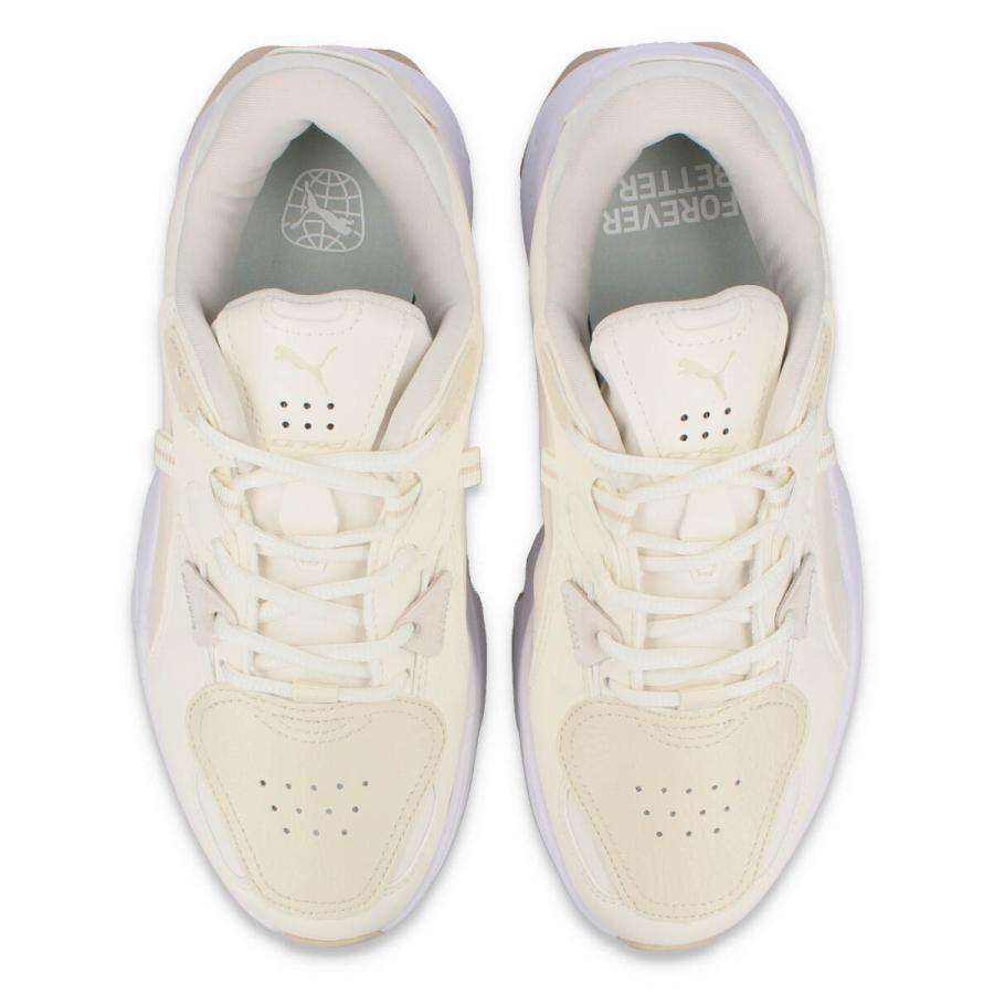 PUMA ORKID LUX WMNS プーマ オーキッド LUX ウィメンズ レディース WARM WHITE/ALPINE SNOW ホワイト 394758-02｜lowtex｜02