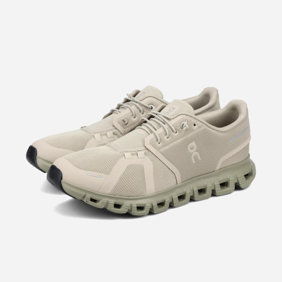 On（オン） ON CLOUD 6 (M) クラウド 6 メンズ BRUME/OLIVE ベージュ