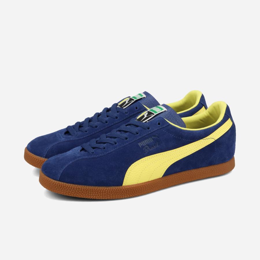 PUMA（プーマ） PUMA BRASIL LTH ブラジル レザー メンズ BLUE JEWEL