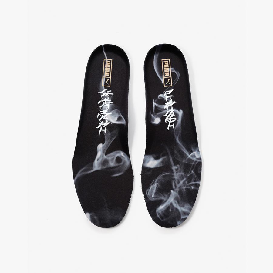 【限定別注モデル】 PUMA ARMY TRAINER MIJ YUKEMURI プーマ アーミー トレーナー MIJ ユケムリ BLACK/WHITE ブラック 406150-01の画像