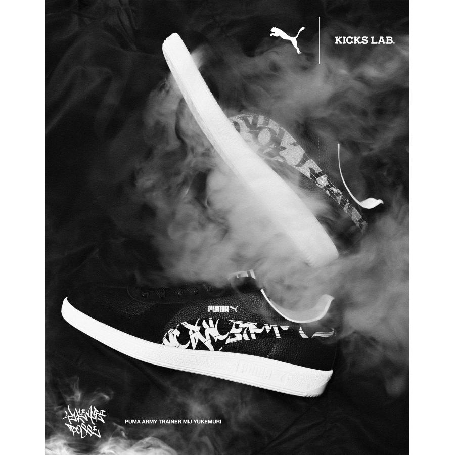 【限定別注モデル】 PUMA ARMY TRAINER MIJ YUKEMURI プーマ アーミー トレーナー MIJ ユケムリ BLACK/WHITE ブラック 406150-01の画像