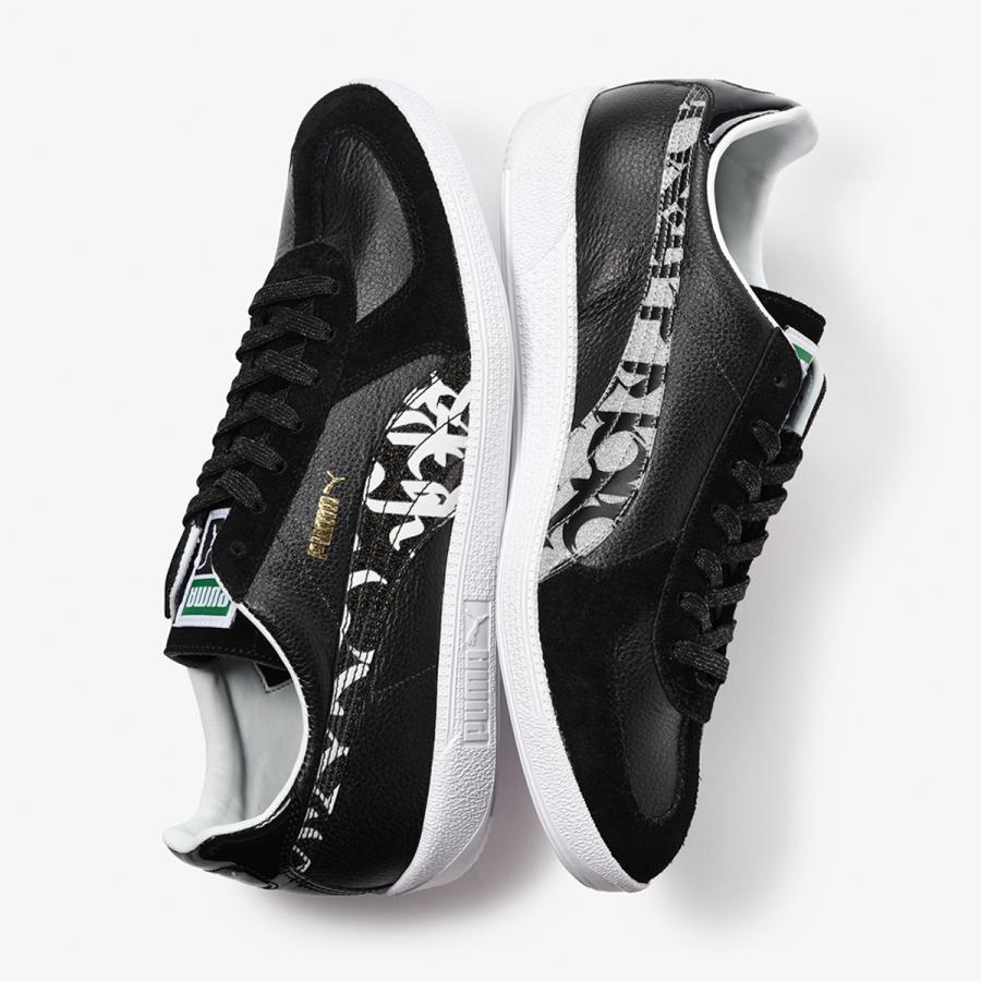 【限定別注モデル】 PUMA ARMY TRAINER MIJ YUKEMURI プーマ アーミー トレーナー MIJ ユケムリ BLACK/WHITE ブラック 406150-01の画像