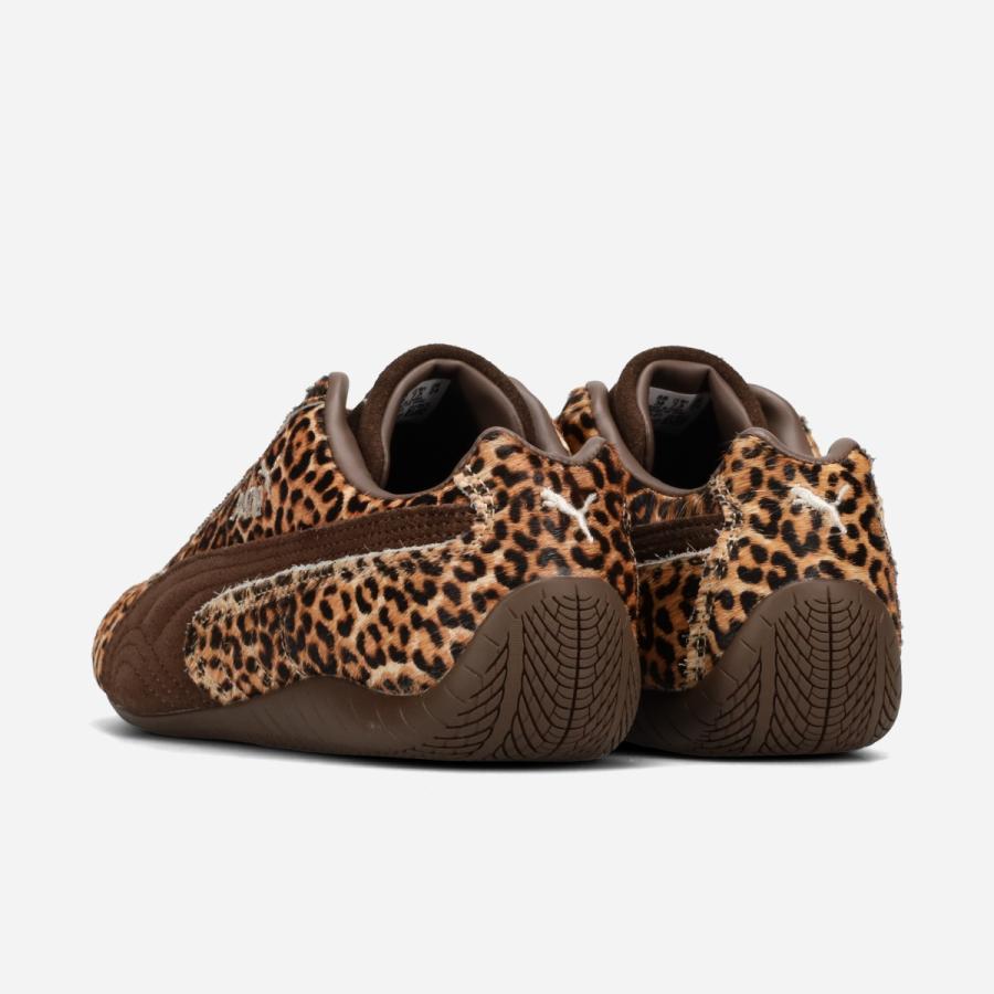 PUMA SPEEDCAT WILD WNS プーマ スピードキャット ワイルド ウィメンズ メンズ レディース CHOCOLATE/WARM WHITE マルチカラー 406690-01の画像