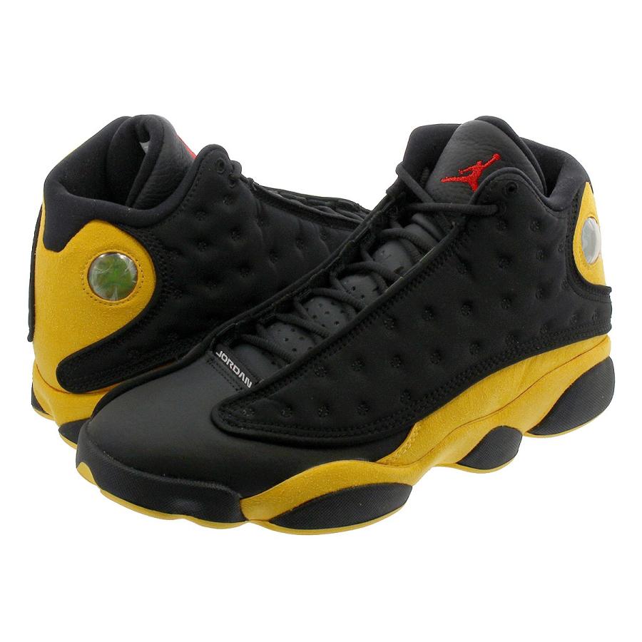 jordan 13 black university red university gold